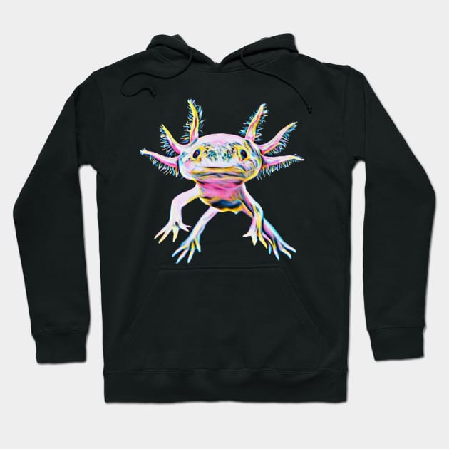 Axolotl Hoodie by Nimmersatt